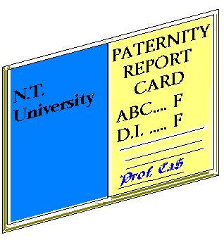 paternity report card, carnell smith pfv, paternity
